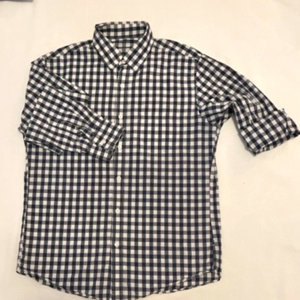 MINT J Crew Lightweight Gingham Button-Down Shirt Medium/Slim​​​​​​​​​​​…